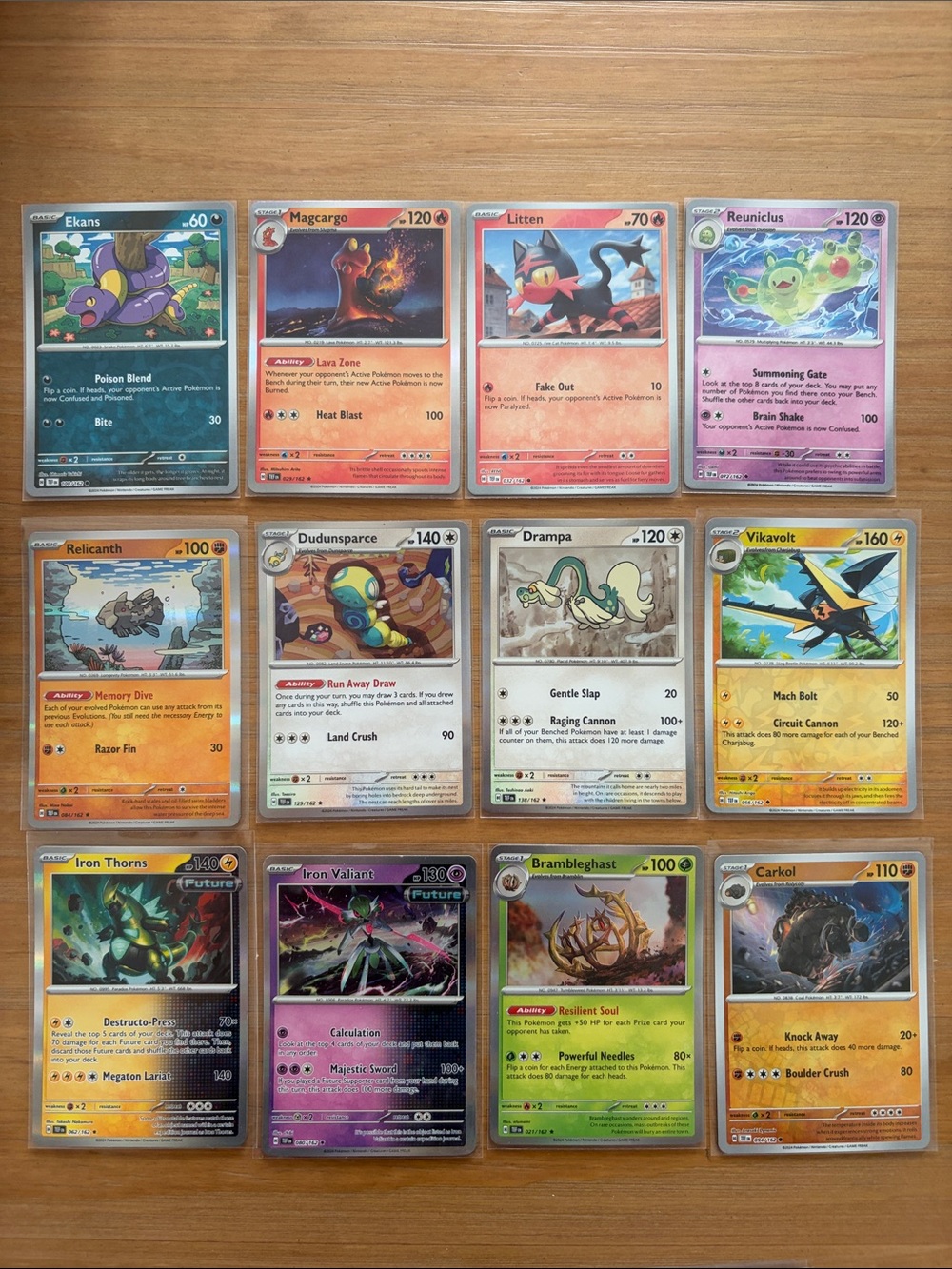 Temporal Forces Pokémon Holo & Reverse Holo Card Lot | 12 Cards ✨5/$25✨